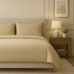 Bed Goals: Cozy Core Buttery Soft Bamboo Blend Sheets – Cooling, Wrinkle-Resistant 4-Piece Set w/ Deep Pockets – Twin, Full, Queen, King, Cal King