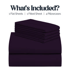 Slay Your Sleep: Cloud-Soft Cooling Bamboo Blend Sheets – 6-Piece Set w/ Deep Pockets – Breathable, All-Season Bedding, No Wrinkles, No Stress, Cozy Vibes Only – Twin, Full, Queen, King, Cal King