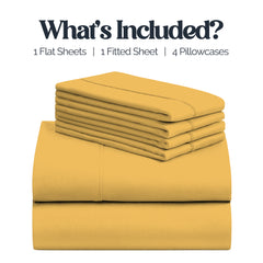 Slay Your Sleep: Cloud-Soft Cooling Bamboo Blend Sheets – 6-Piece Set w/ Deep Pockets – Breathable, All-Season Bedding, No Wrinkles, No Stress, Cozy Vibes Only – Twin, Full, Queen, King, Cal King