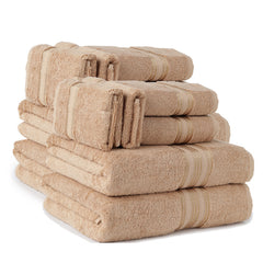 12-Piece Premium Cotton Towel Set – Ultra Soft & Absorbent Bathroom Towels with 4 Bath, 4 Hand & 4 Washcloths – Durable Everyday Luxury Towels