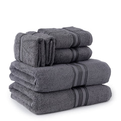 Cozy Home 100% Cotton 6-Piece Towel Set – Ultra Soft & Absorbent Bath, Hand & Washcloth Towels – Quick Dry Luxury Bathroom Towels for Home & Guest Use