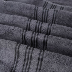 12-Piece Premium Cotton Towel Set – Ultra Soft & Absorbent Bathroom Towels with 4 Bath, 4 Hand & 4 Washcloths – Durable Everyday Luxury Towels