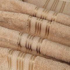 Cozy Home 100% Cotton 6-Piece Towel Set – Ultra Soft & Absorbent Bath, Hand & Washcloth Towels – Quick Dry Luxury Bathroom Towels for Home & Guest Use