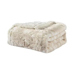 Cozy Vibes Alaska Sherpa Blanket – Super Soft Microfiber Blanket for Couch, Bed & Travel – Queen & King Sizes, Machine Washable