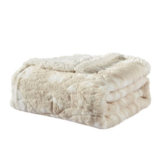 Cozy Vibes Alaska Sherpa Throw Blanket – Ultra Soft Microplush 50" x 60" – Lightweight Fleece for Couch, Bed, Dorm & Travel – Machine Washable