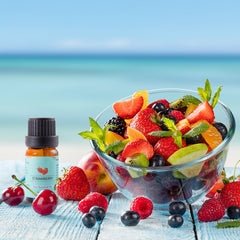 Fruity Essential Oil Set – 10 Pack Aromatherapy Oils for Diffusers, Humidifiers & Air Fresheners – Natural Fruit Scents for Home, Relaxation & DIY – 10mL Each