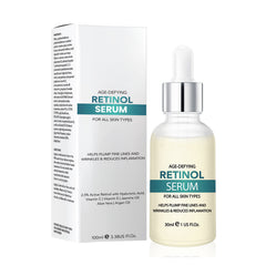 2.5% Retinol Face Serum with Hyaluronic Acid & Vitamin E – Nighttime Facial Serum for Fine Lines, Uneven Skin Tone & Hydration, Anti-Aging Skincare for Women & Men