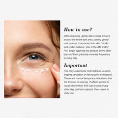Retinol Eye Cream with Hyaluronic Acid, Aloe & Vitamin E – Hydrating Under Eye Cream for Puffiness, Fine Lines, Dry Skin & Tired-Looking Eyes, Anti-Aging Eye Moisturizer for Women & Men, 0.7 Fl Oz