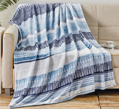 Cozy Vibes Micro Plush Throw Blankets – Super Soft Lightweight Throw for Couch, Bed & Travel – 50 x 60, Fade-Resistant & Machine Washable