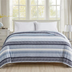 VibeCheck Ultra-Soft Aesthetic Bed Blanket – Lightweight Cozy Throw for All Seasons – Queen & King Size – Cute Printed Styles for Bedroom Glow-Up
