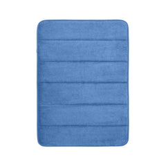 Memory Foam Plush Bath Mat – Super Soft Absorbent Bathroom Rug with Non-Slip Backing, Quick-Drying Machine Washable Bath Mat for Shower, Tub & Bathroom Floor, 17 x 25 Inches