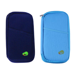 Travel Wallet Passport Holder – Water-Resistant Document Organizer with 14 Compartments for Passport, Boarding Pass, Credit Cards, Cash & Tickets, Lightweight Travel Organizer