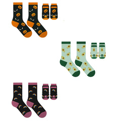 Matching Pet and Owner Socks – 1-Pair or 3-Pairs – Fun Prints, Cozy Fit for You and Your Pup – Small Dog Friendly, Machine Washable