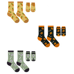 Matching Pet and Owner Socks – 1-Pair or 3-Pairs – Fun Prints, Cozy Fit for You and Your Pup – Small Dog Friendly, Machine Washable