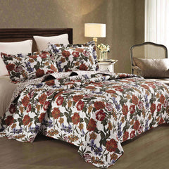 3-Piece: All Seasons Cotton Premium Collection Quilt Sets