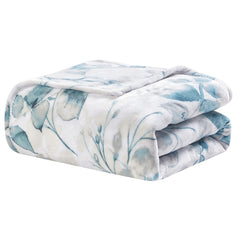 VibeCheck Ultra-Soft Aesthetic Bed Blanket – Lightweight Cozy Throw for All Seasons – Queen & King Size – Cute Printed Styles for Bedroom Glow-Up