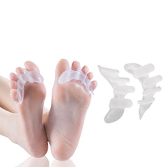Gel Toe Separators & Spreaders – Reusable Toe Alignment Cushions for Bunions, Hammer Toes & Foot Pain Relief – Soft Gel Toe Spacers for Everyday Comfort
