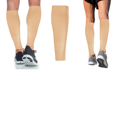 Xtreme Physic Sports Compression Calf Sleeves 2-Pack – 20-30 mmHg Graduated Compression Leg Sleeves for Men & Women, Athletic Calf Support for Running, Recovery, Training & Travel