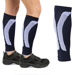 Xtreme Gear Calf Compression Sleeves (2-Pack) – 20–30mmHg Graduated Compression Leg Sleeves for Circulation, Running & Recovery – Below Knee Support for Men & Women