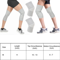 Bamboo Compression Knee Brace Sleeve – Knee Support for Joint Stability, Circulation & Everyday Comfort – Breathable Slip-On Knee Support