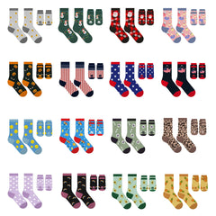 Matching Pet and Owner Socks – 1-Pair or 3-Pairs – Fun Prints, Cozy Fit for You and Your Pup – Small Dog Friendly, Machine Washable