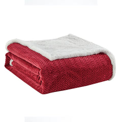 Jacquard Micro Plush Braided Blanket – Ultra Soft Oversized All-Season Blanket for Bed, Couch & Dorm – Lightweight, Cozy & Machine Washable – Queen & King Sizes