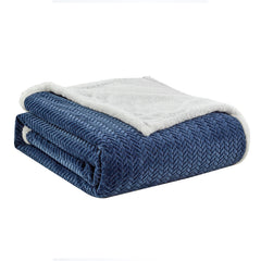 Jacquard Micro Plush Braided Blanket – Ultra Soft Oversized All-Season Blanket for Bed, Couch & Dorm – Lightweight, Cozy & Machine Washable – Queen & King Sizes