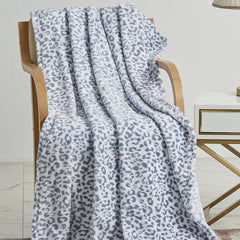 Cozy Vibes: Ultra Soft Plush Throw Blanket – Lightweight 50" x 60" Blanket for Couch, Bed & Travel – Warm, All-Season, Machine Washable