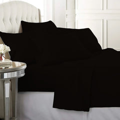 6-Piece: 2200 Series Egyptian Softness Microfiber Sheets – Ultra Soft, Cooling & Deep Pocket