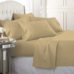 6-Piece: 2200 Series Egyptian Softness Microfiber Sheets – Ultra Soft, Cooling & Deep Pocket