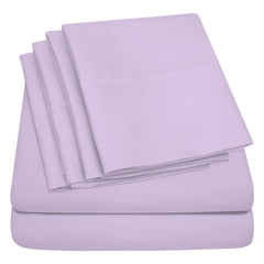 6-Piece: 2200 Series Egyptian Softness Microfiber Sheets – Ultra Soft, Cooling & Deep Pocket