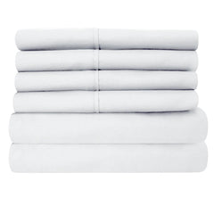 6-Piece: 2200 Series Egyptian Softness Microfiber Sheets – Ultra Soft, Cooling & Deep Pocket