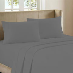 4-Piece: Premium Bamboo Sheets King/Cal King – Super Soft, Deep Pocket Fit