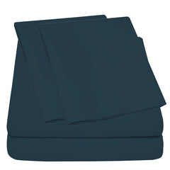4-Piece: Full Bamboo Sheet Set – Ultra Soft, Breathable & Wrinkle Resistant