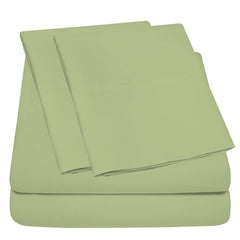 4-Piece: Full Bamboo Sheet Set – Ultra Soft, Breathable & Wrinkle Resistant
