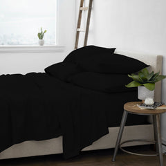 Ultra Soft Bamboo Blend Sheets 2200 TC – Deep Pocket Fit, Cool & Cozy All Year