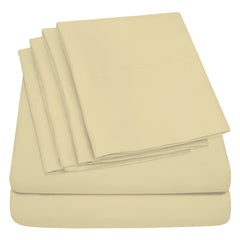 1800 TC King & California King Bamboo Sheets – Double Brushed, Soft, Breathable & Durable