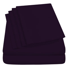 1800 TC King & California King Bamboo Sheets – Double Brushed, Soft, Breathable & Durable