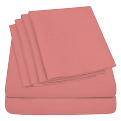 1800 TC King & California King Bamboo Sheets – Double Brushed, Soft, Breathable & Durable