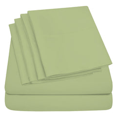 1800 TC King & California King Bamboo Sheets – Double Brushed, Soft, Breathable & Durable
