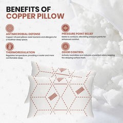 2-Pack: Ultimate Memory Foam Pillows in Bamboo, CBD, Copper, or Lavender – Cooling, Hypoallergenic, Neck Support – For Back, Side, and Stomach Sleepers – Queen & King