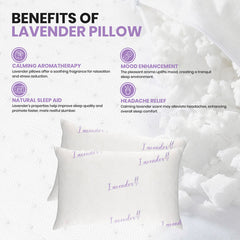 2-Pack: Ultimate Memory Foam Pillows in Bamboo, CBD, Copper, or Lavender – Cooling, Hypoallergenic, Neck Support – For Back, Side, and Stomach Sleepers – Queen & King