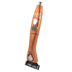 All-in-One Grooming Kit for Men – Water Resistant Precision Trimmer, Shower-Safe Beard, Mustache & Body Hair Groomer – Cordless Battery-Operated Personal Care Tool