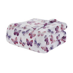 VibeCheck Ultra-Soft Aesthetic Bed Blanket – Lightweight Cozy Throw for All Seasons – Queen & King Size – Cute Printed Styles for Bedroom Glow-Up