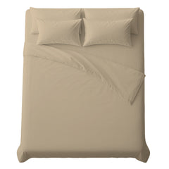 Lightweight Microfiber Bed Sheet Set – 6-Piece Ultra-Soft Wrinkle-Free Sheets with Deep Pockets & Pillowcases – Full, Queen, King & California King