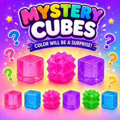 3-Pack: Squishy Squeeze Toys Set – Soft Fidget Sensory Toys, Assorted Slow-Rising Stress Relief Squeeze Toys, Mystery Surprise Fun Set for Party Favors, Classroom Rewards, Gifts & Everyday Play