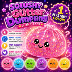3-Pack: Squishy Squeeze Toys Set – Soft Fidget Sensory Toys, Assorted Slow-Rising Stress Relief Squeeze Toys, Mystery Surprise Fun Set for Party Favors, Classroom Rewards, Gifts & Everyday Play