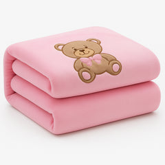 Baby Soft Knit Throw Blanket – 40" x 30" Lightweight Cozy Polyester Blanket for Crib, Stroller & Travel – Ultra Soft, Durable, Machine Washable Baby Gift