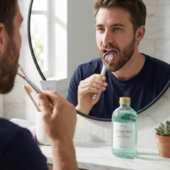 4-Pack Stainless Steel Tongue Scraper Cleaner – Reusable Tongue Cleaner for Fresh Breath & Oral Hygiene – Durable Metal Tongue Scrapers with Ergonomic Grip