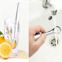 Stainless Steel Tongue Cleaner Scraper (2-Pack or 4-Pack) – Oral Hygiene Tongue Scraper for Fresh Breath & Daily Tongue Cleaning